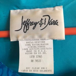 Flattering teal dress